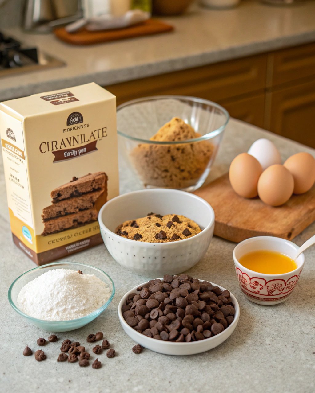 cake mix chocolate chip cookies
