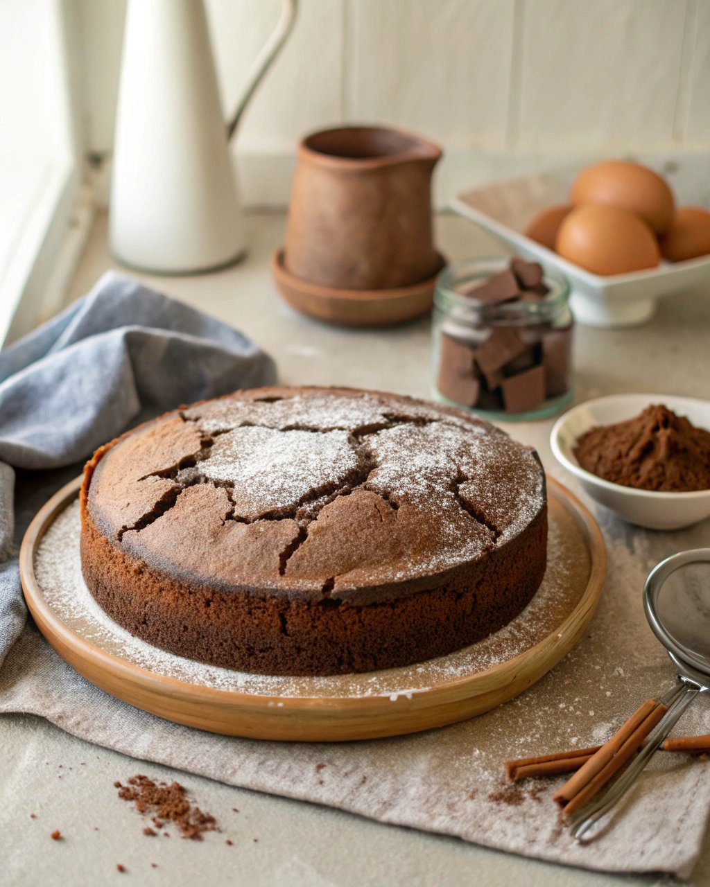 Sourdough Chocolate Cake
