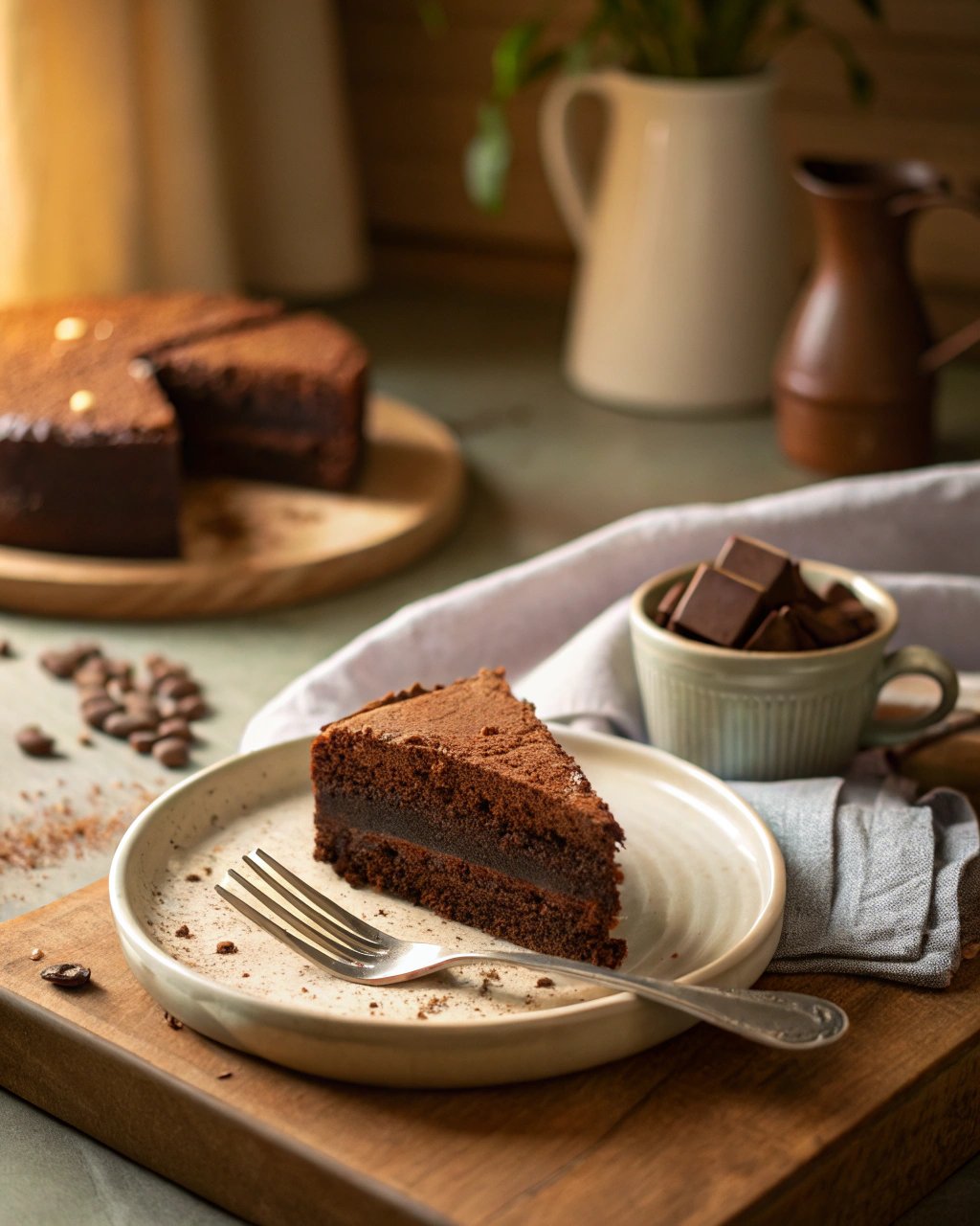 chocolate truffle cake