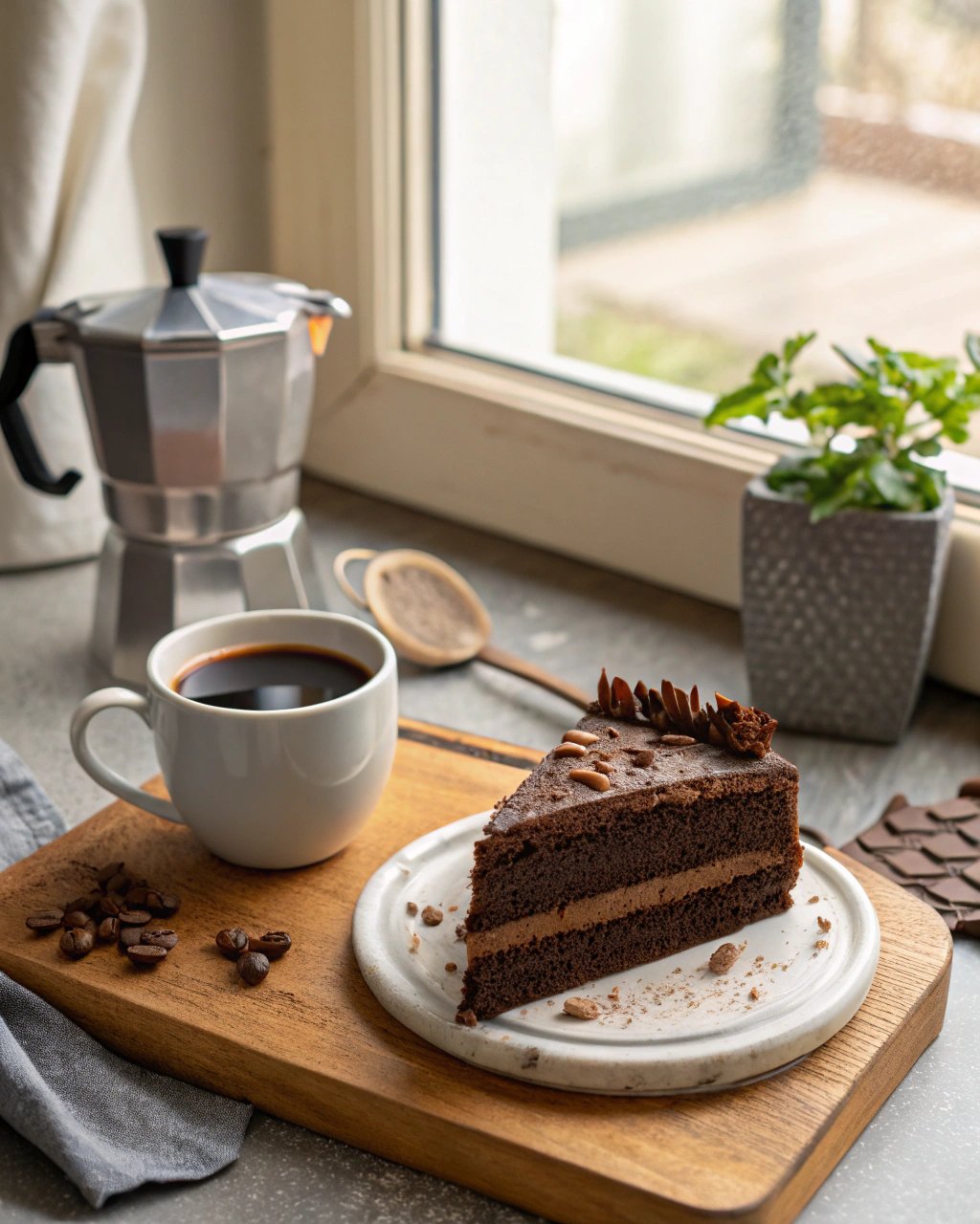chocolate truffle cake