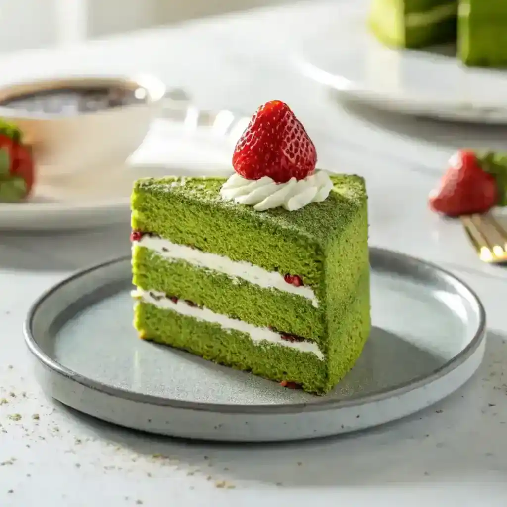 matcha cake recipe soft, fluffy, and bursting with green tea flavor. Perfect for celebrations or a cozy treat at home. Learn how to make it now!